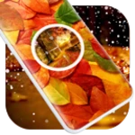 Logo of Autumn Clock Live Wallpaper android Application 